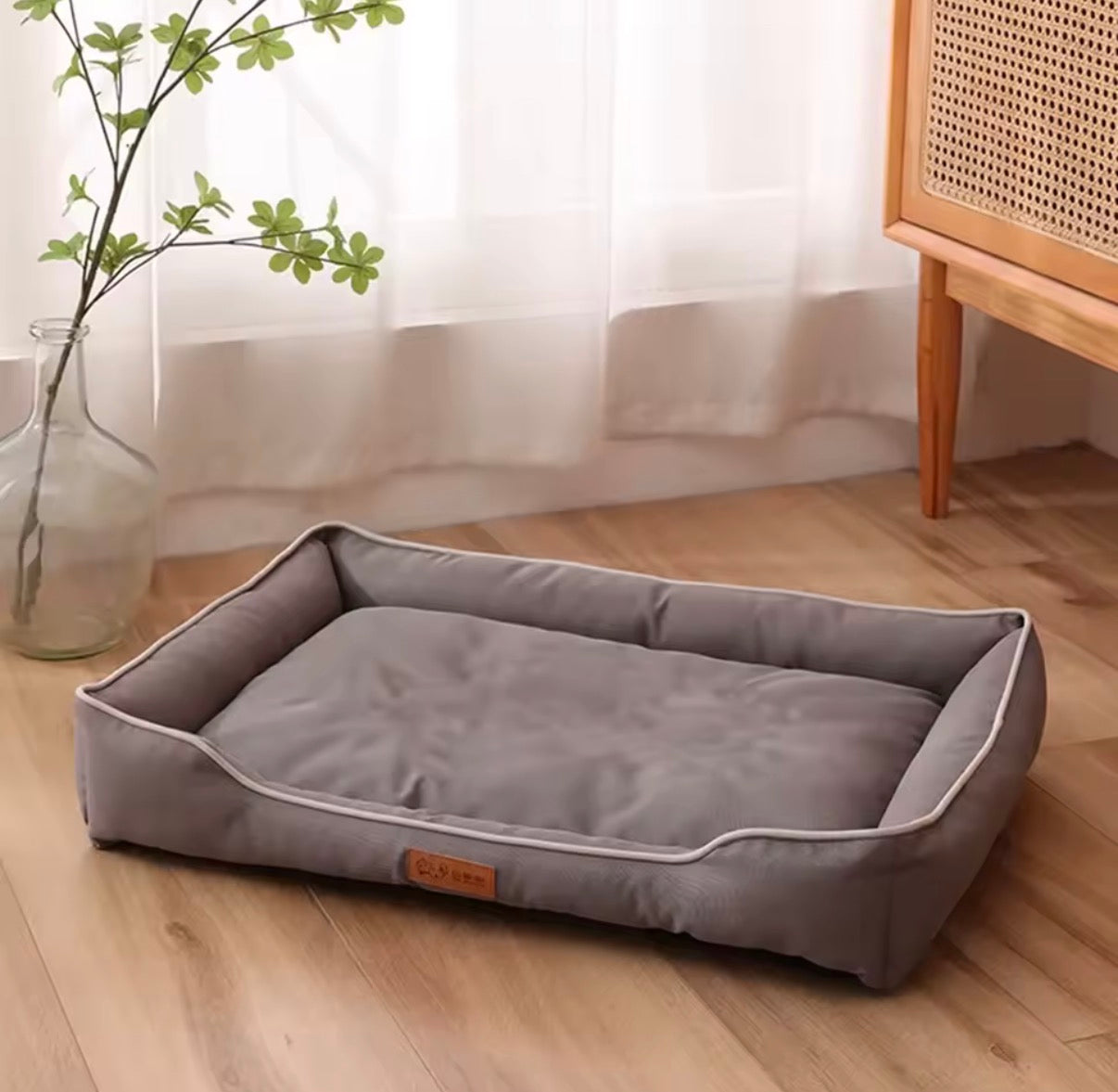 Coussin carré pour chien toutes saisons