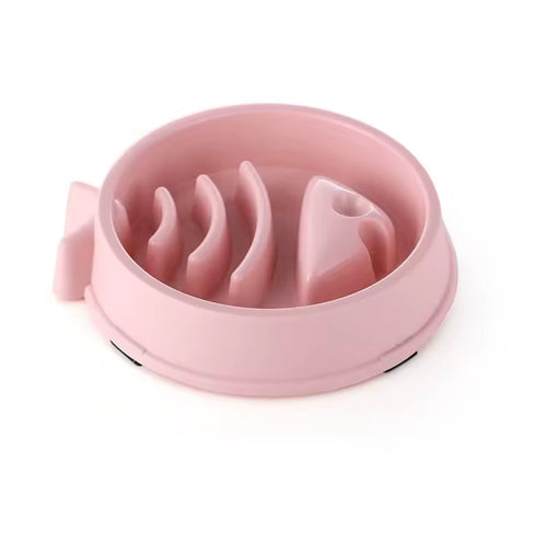 🐱 Gamelle Anti-Glouton Motif Poisson pour Chat