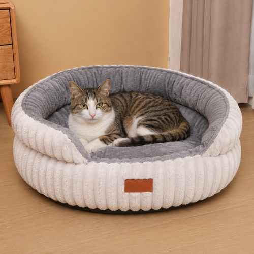 🐾 Panier Douillet Premium – Chien & Chat