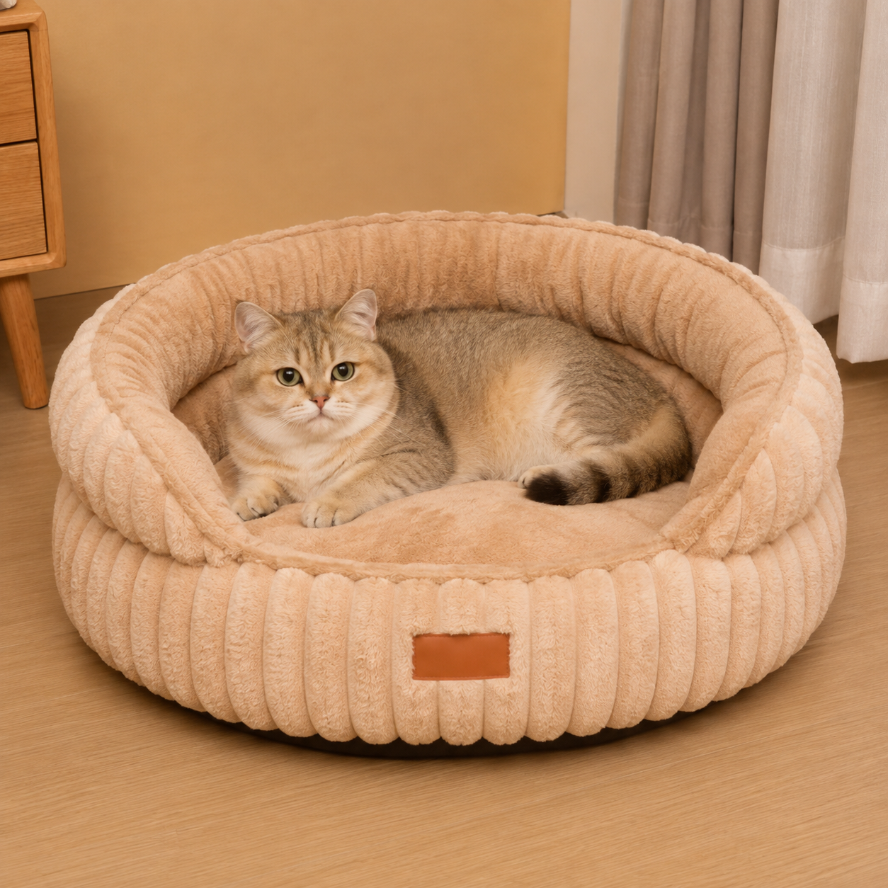 🐾 Panier Douillet Premium – Chien & Chat