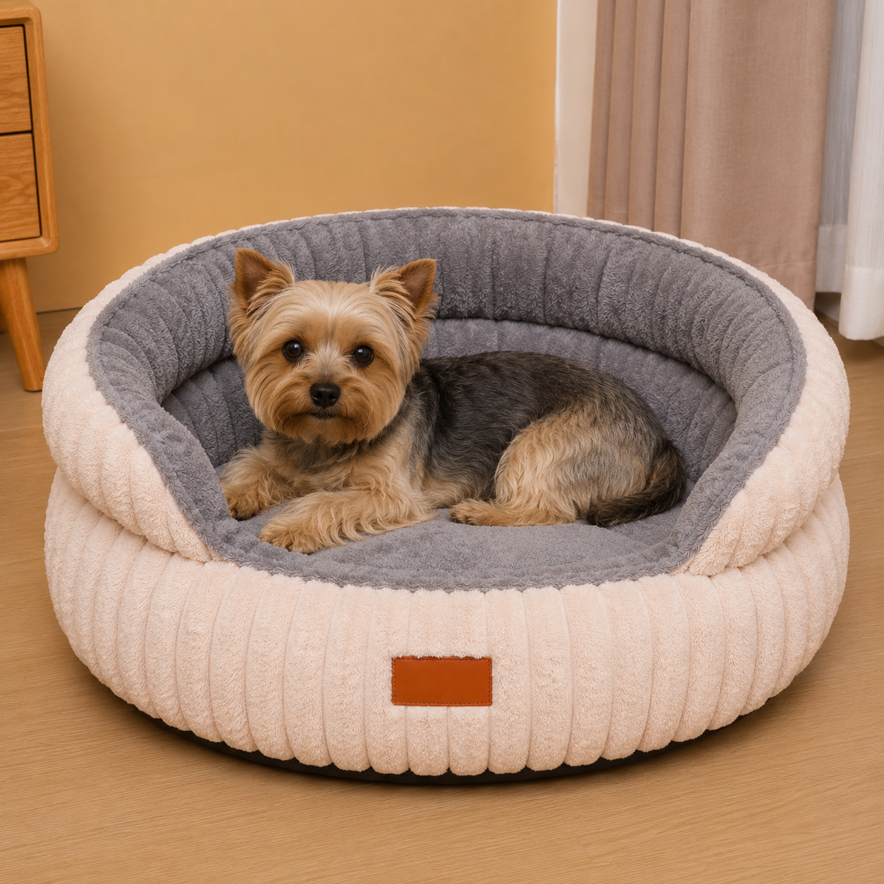 🐾 Panier Douillet Premium – Chien & Chat