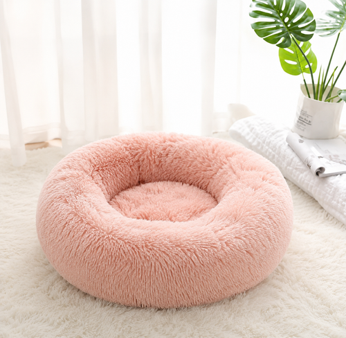 🐾 Panier Cocoon Anti-Stress Ultra Doux pour Chien &